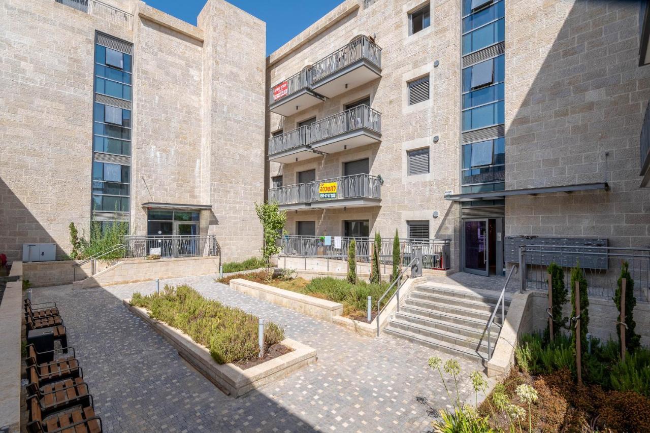 2Bdr W Parking Shirat Haneviim - Mamilla Area Sea-U Jerusalem Eksteriør bilde