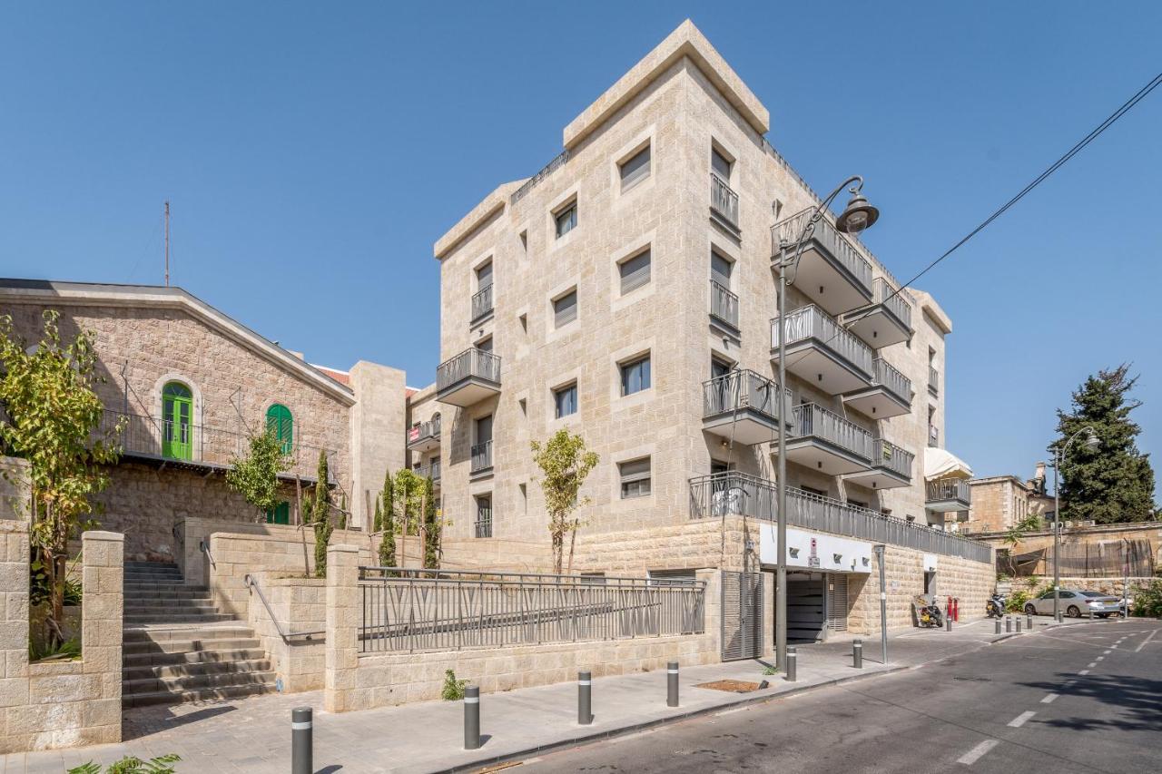 2Bdr W Parking Shirat Haneviim - Mamilla Area Sea-U Jerusalem Eksteriør bilde